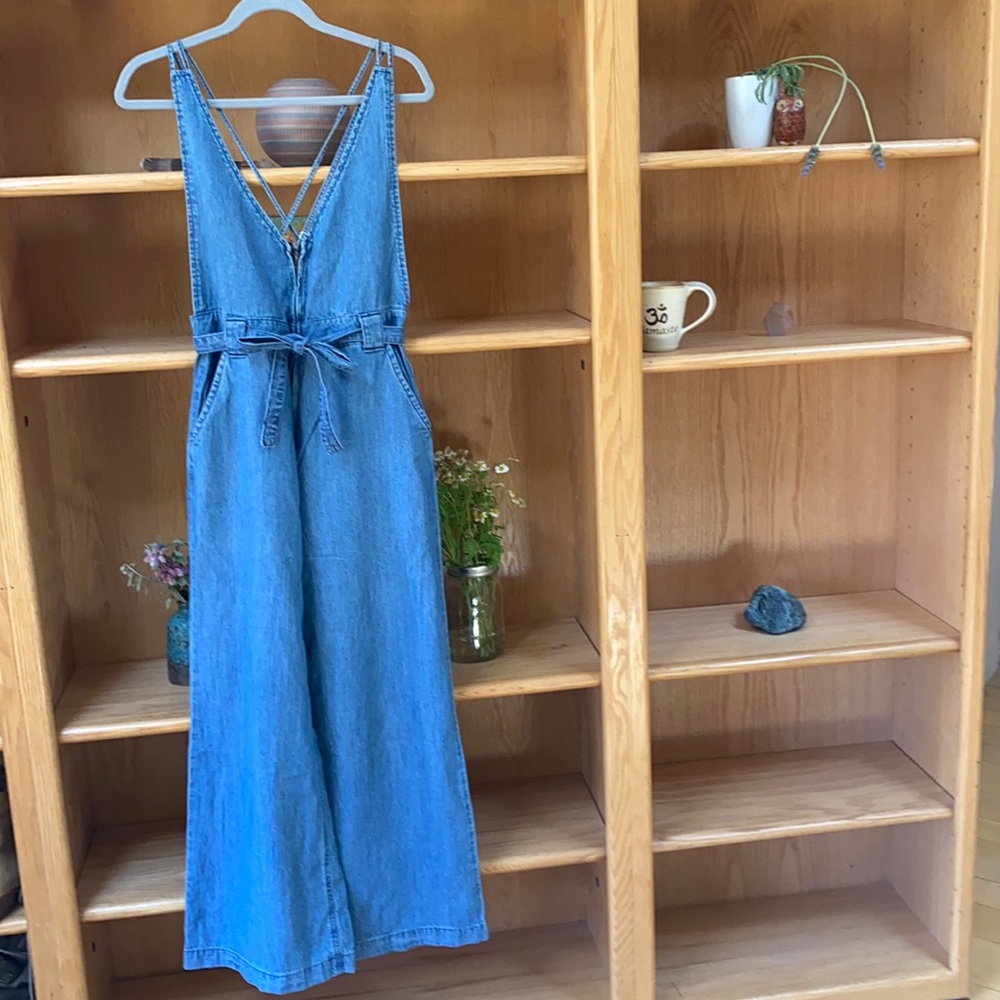 Denim Cotton Jumpsuit